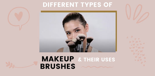 types of makeup brushes and their uses