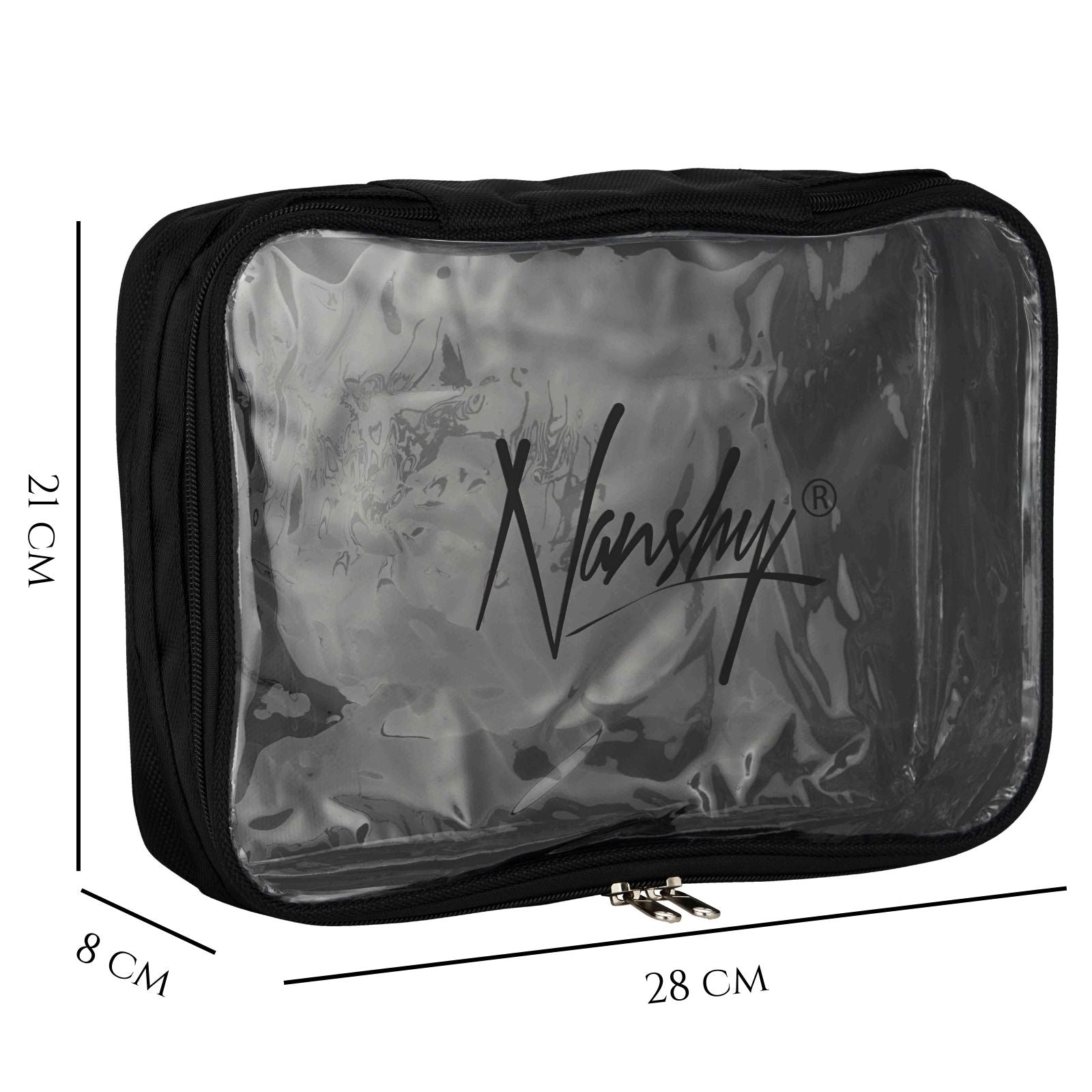 Compact Travel Makeup Organizer Durable Stylish Nanshy